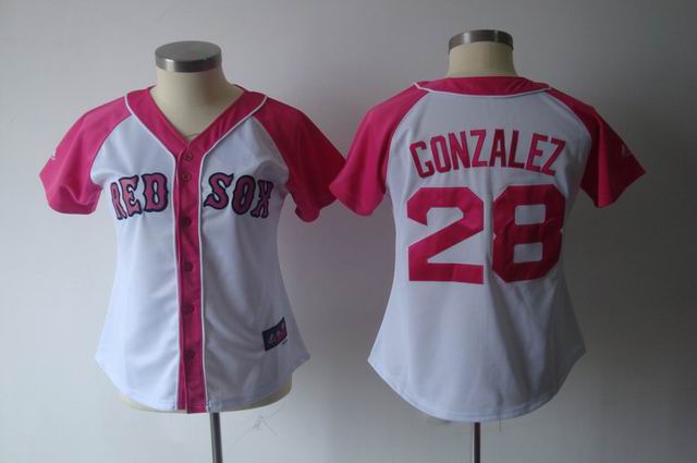 women Boston Red Sox jerseys-023
